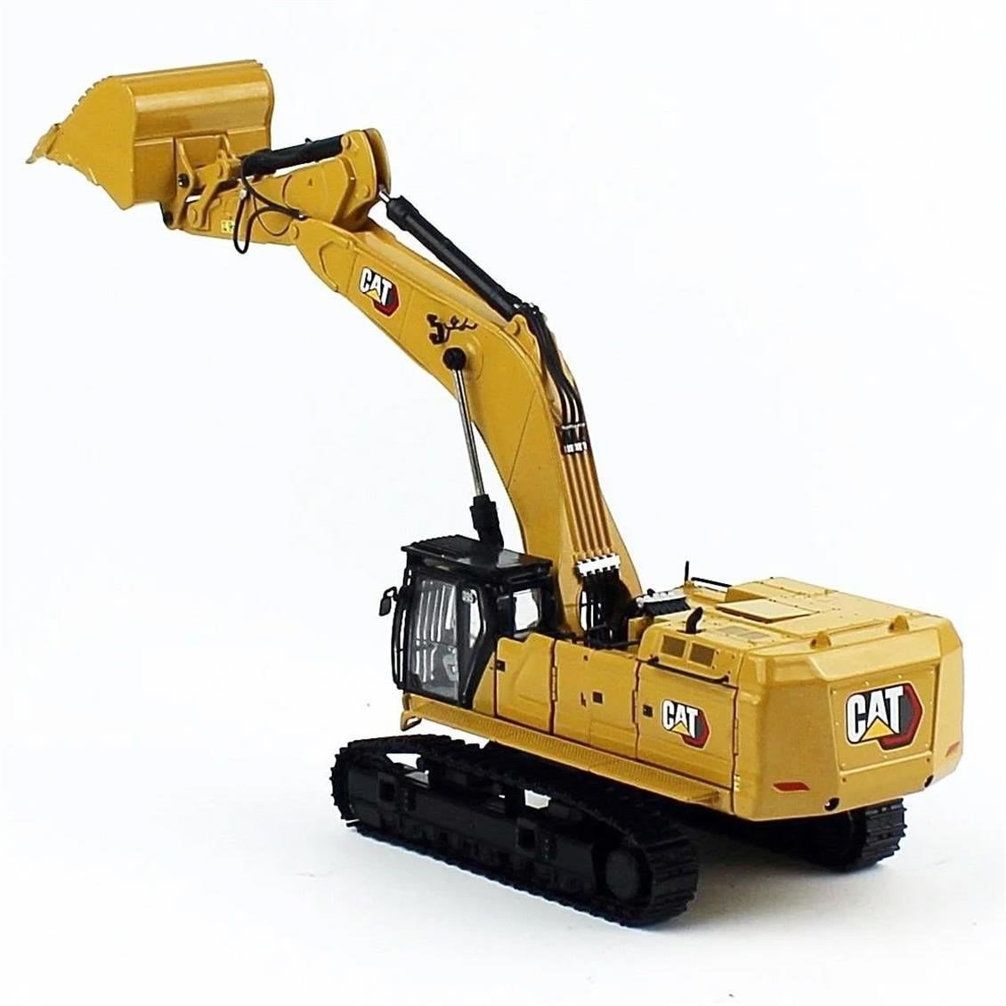 Diecast Masters 85959 1/50 Ölçek, Cat 395 Yüksek Bomlu Exkavatör, Sergilemeye Hazır Metal İş Makinası Modeli