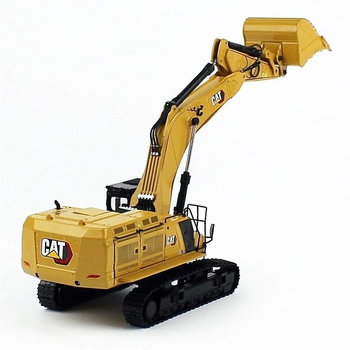 Diecast Masters 85959 1/50 Ölçek, Cat 395 Yüksek Bomlu Exkavatör, Sergilemeye Hazır Metal İş Makinası Modeli
