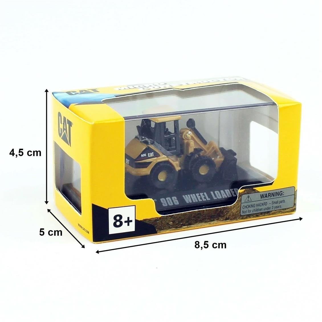 Diecast Masters 85972 Micro Serisi, 906 Loder, Sergilemeye Hazır Metal İş Makinası Modeli
