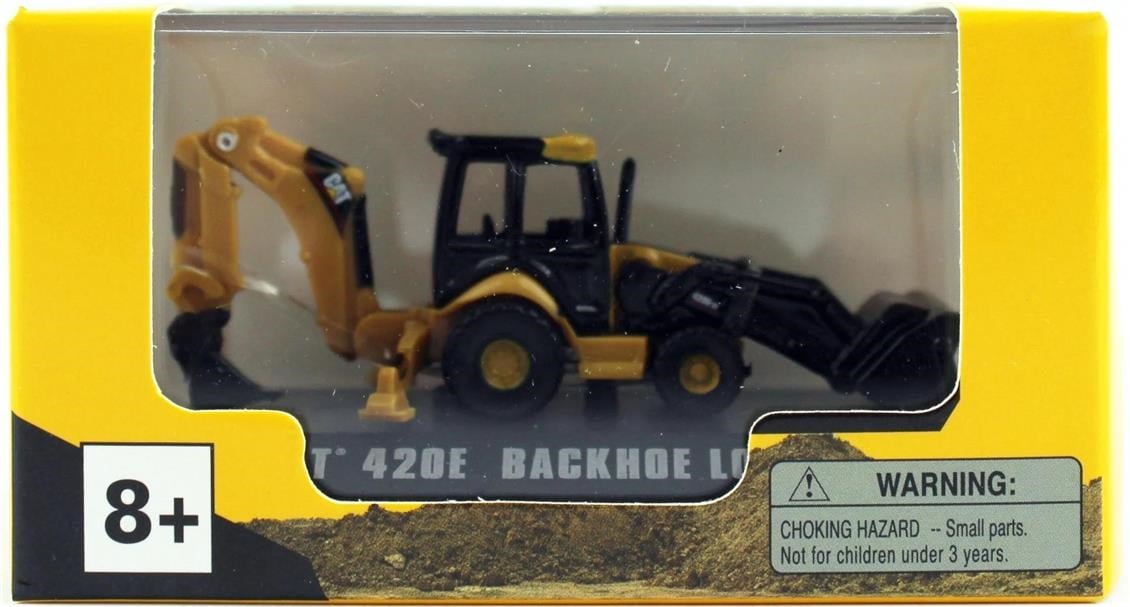 Diecast Masters 85973 Micro Serisi, 420E Beko Loder, Sergilemeye Hazır Metal İş Makinası Modeli