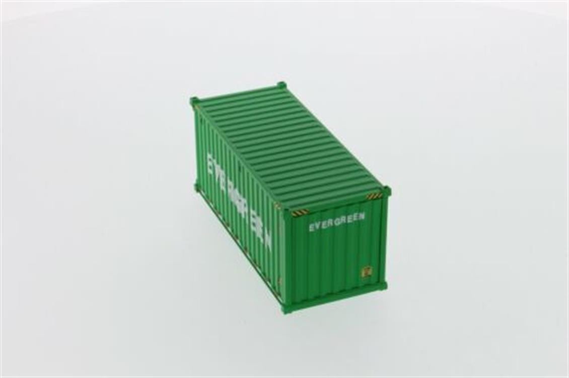 Diecast Masters 91025D 1/50 Ölçek, 20 lik Kuru Yük Konteyneri, Yeşil ( EverGreen Logolu ) Sergilemeye Hazır Plastik Model
