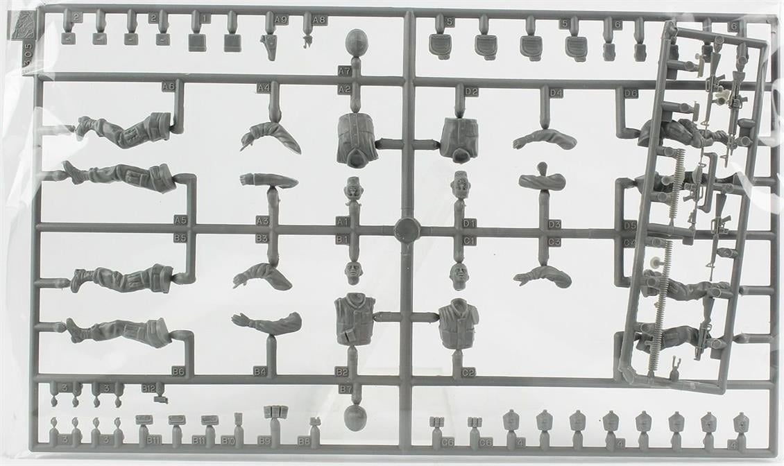 Dragon 3305 1/35 Ölçek, Amerikan Donanma Askerleri, 1968 Vietnam TET Saldırısı Plastik Model Kiti