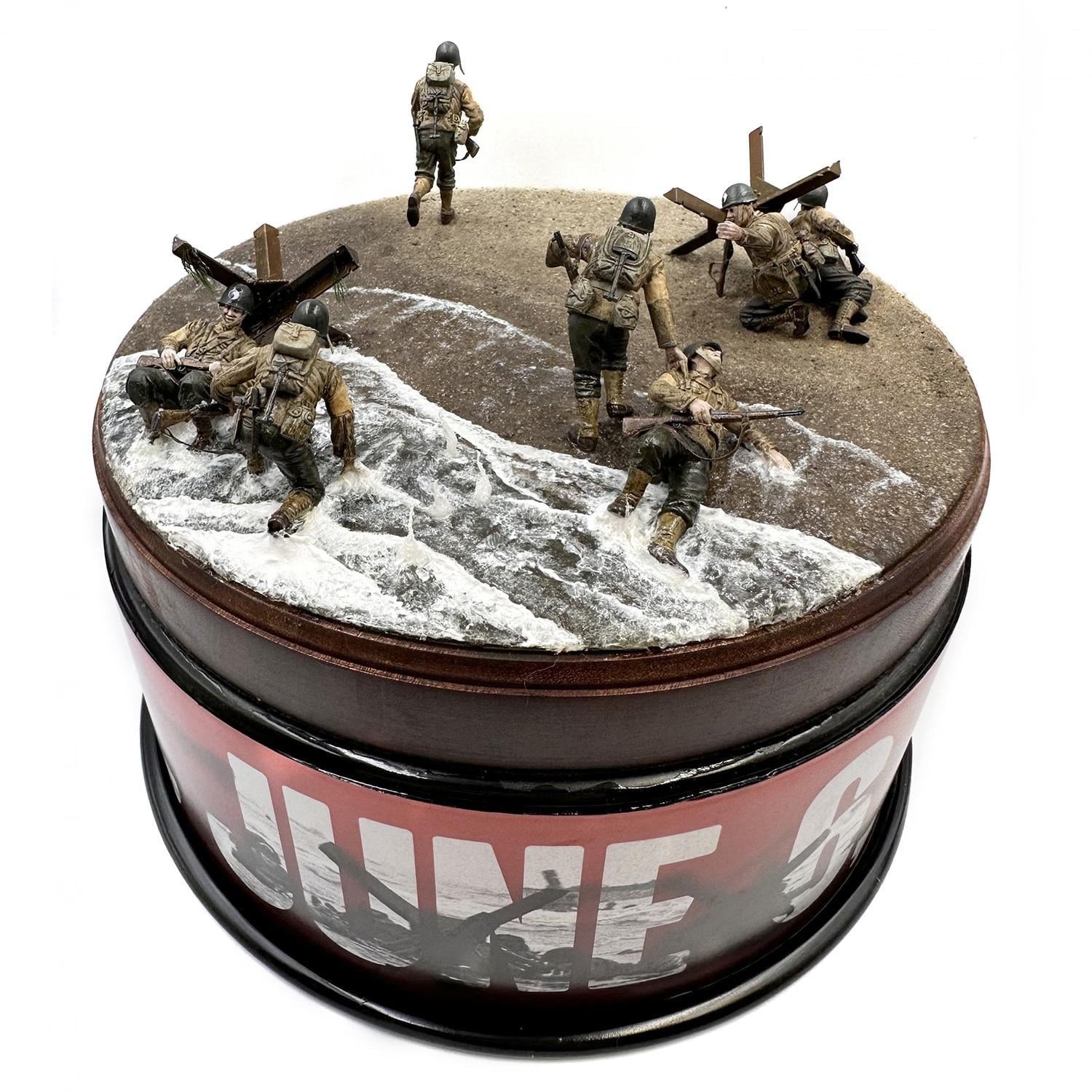 Dragon 6211 1/35 Ölçek, ABD 29. Piyade Tümeni (Omaha Sahili) Figürleri Plastik Model Kiti