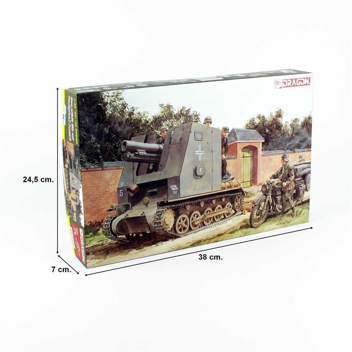 Dragon 6259 1/35 Ölçek, 15cm s.IG.33 (Sf) Auf Pz.Kpfw.I Ausf.B Obüs Topu Plastik Model Kiti
