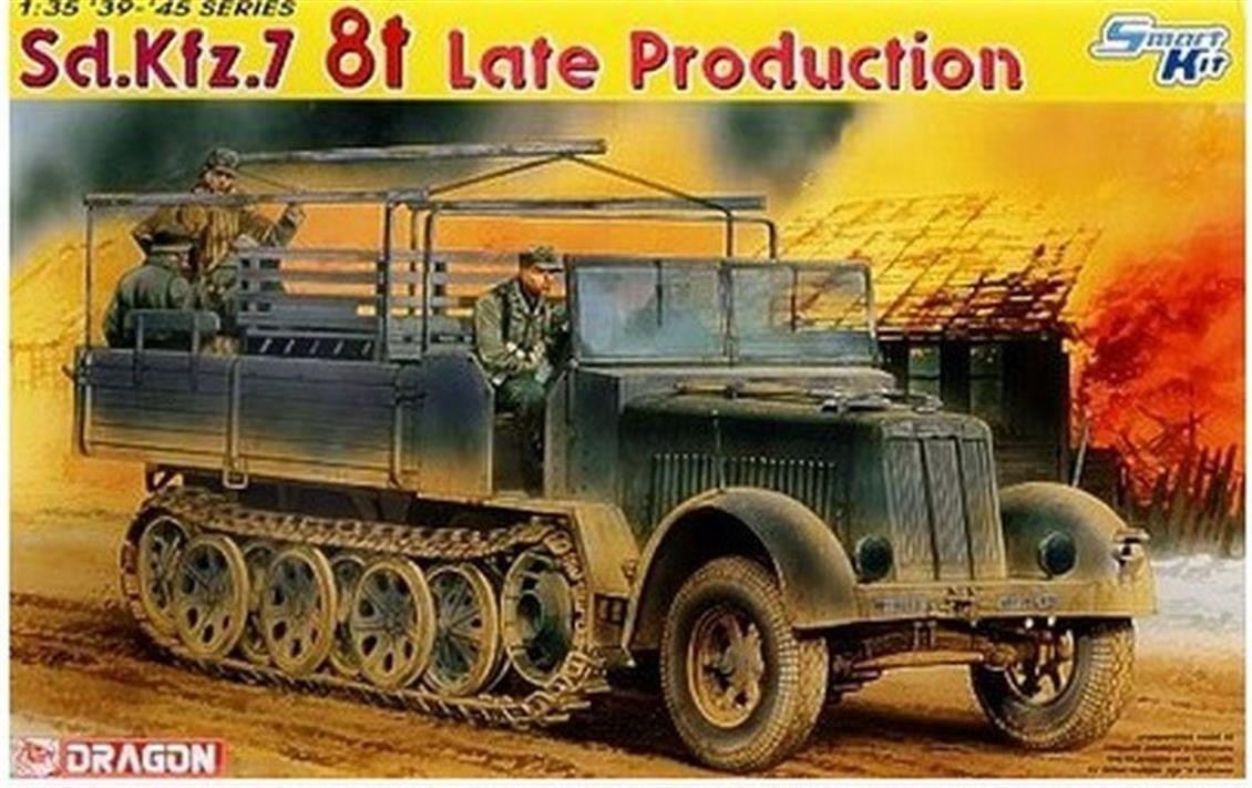 Dragon 6562 1/35 Ölçek, Sd.Kfz.7 8T Yarı Paletli Kamyon Plastik Model Kiti