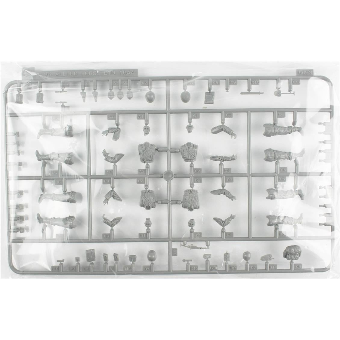 Dragon 6653 1/35 Ölçek, Müttefik Kuvvetler (ETO 1944) Asker Figürleri Plastik Model Kiti