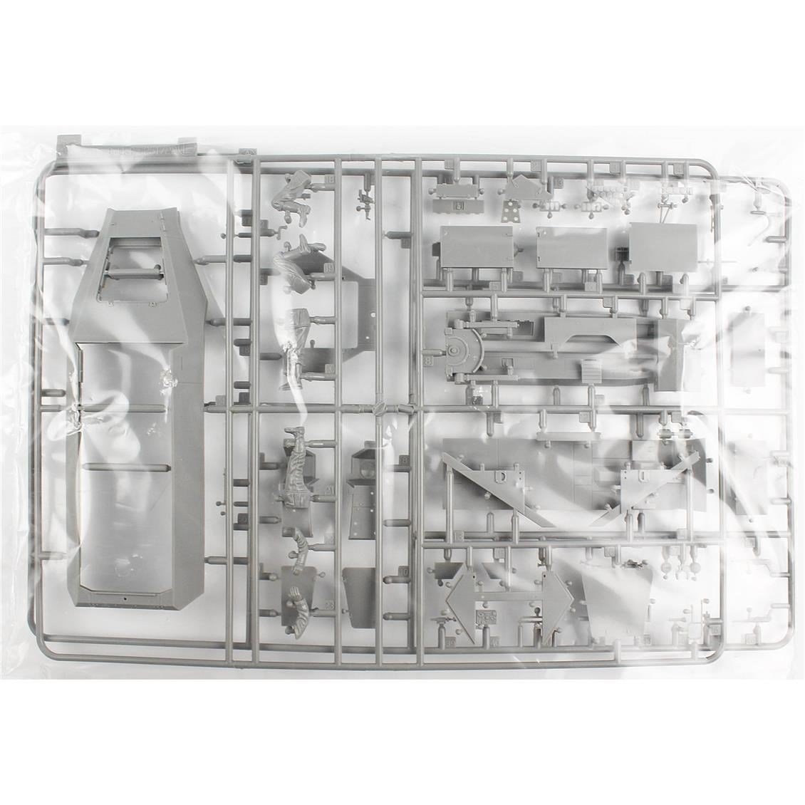 Dragon 6664 1/35 Ölçek, Sd.Kfz.251/1 Ausf.D Personel Taşıyıcı ve 7.5cm PaK 40 Çekili Topu  (2 in 1) Plastik Model Kiti