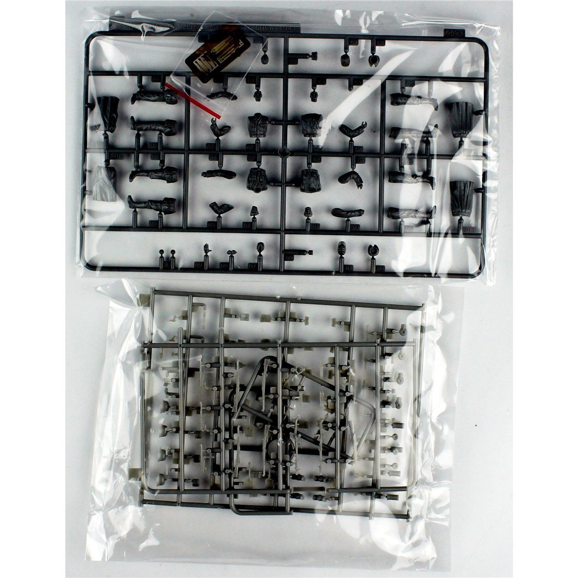 Dragon 6693 1/35 Ölçek, Alman Tank Ve Topçu Mürettebatı, Afrika Cephesi, Plastik Figür Kiti