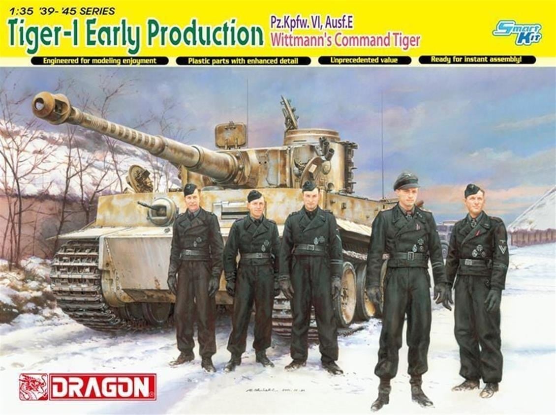 Dragon 6730 1/35 Ölçek, Sd.Kfz.181 Pz.Kpfw.VI Ausf.E Tiger-1 Erken Dönem 1944 Tankı Plastik Model Kiti
