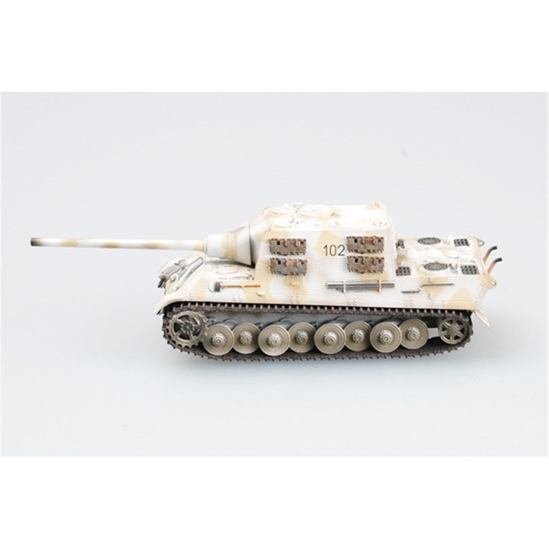 Easy Hobby 36115 1/72 Ölçek, Jagd Tiger (Porsche) S.Pz.Jag.Abt.653,Tank 102, Sergilemeye Hazır Plastik Model