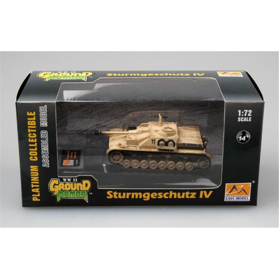Easy Hobby 36130 1/72 Ölçek, Sturmgeschutz IV Eastern Front Autumn 1944 Tankı, Sergilemeye Hazır Plastik Model