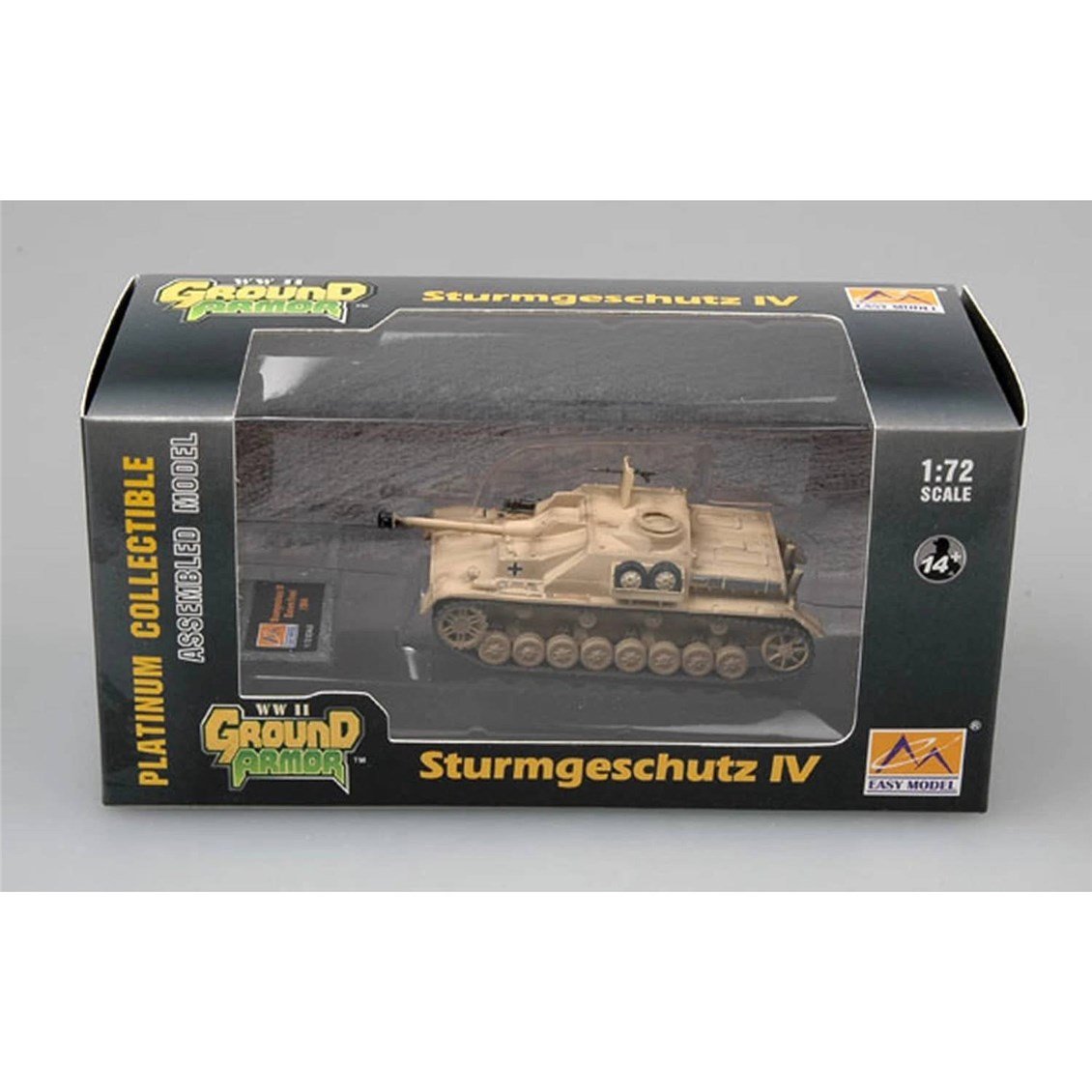 Easy Hobby 36131 1/72 Ölçek, Sturmgeschutz IV Eastern Front 1944 Tankı, Sergilemeye Hazır Plastik Model