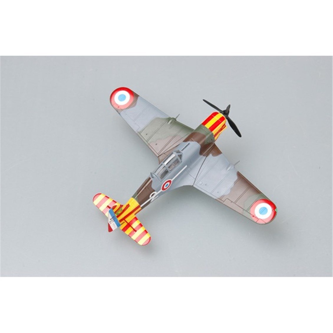 Easy Hobby 36329 1/72 Ölçek, MS.406-Vichy Air Force 2 Escadrille Savaş Uçağı, Sergilemeye Hazır Plastik Model