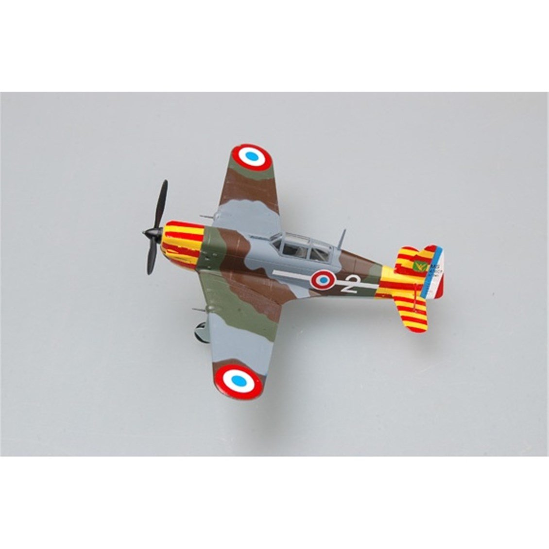Easy Hobby 36329 1/72 Ölçek, MS.406-Vichy Air Force 2 Escadrille Savaş Uçağı, Sergilemeye Hazır Plastik Model