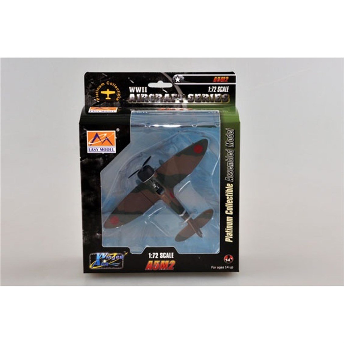 Easy Hobby 36450 1/72 Ölçek, A5M2 13th kokutai 15 Savaş Uçağı, Sergilemeye Hazır Plastik Model