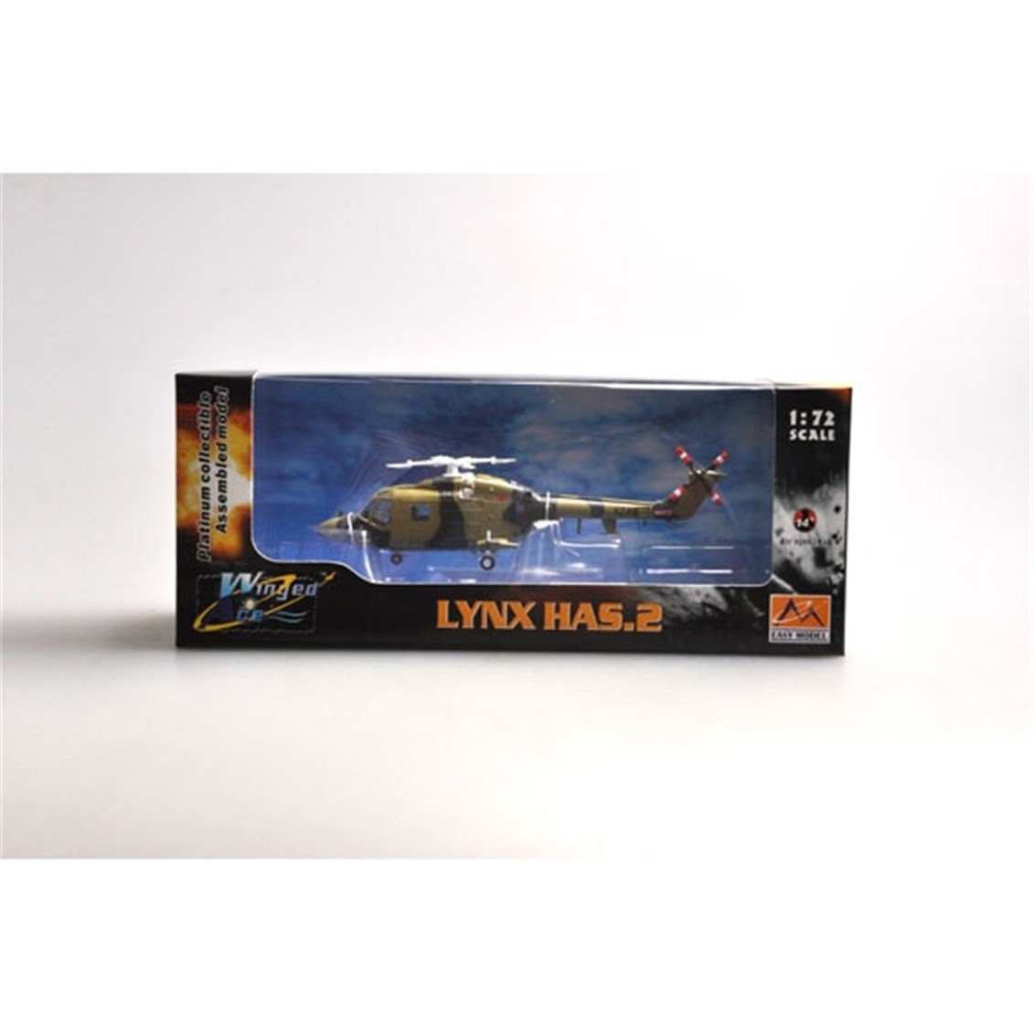 Easy Hobby 37092 1/72 Ölçek, Lynx HAS.2 Northern Ireland Askeri Helikopter, Sergilemeye Hazır Plastik Model