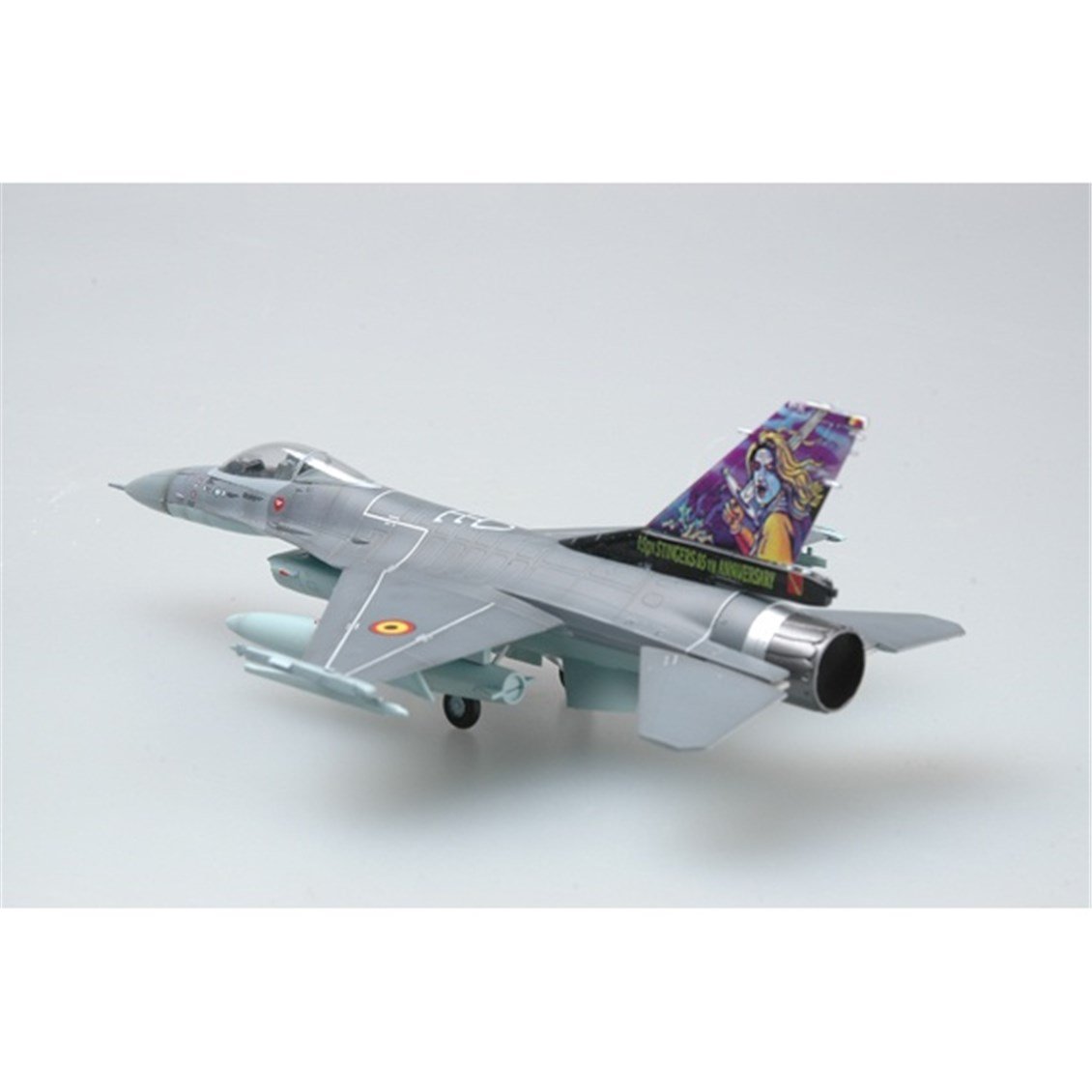 Easy Hobby 37128 1/72 Ölçek, F-16A MLU BAF 1st Sqd Belgium 2003 Savaş Uçağı, Sergilemeye Hazır Plastik Model