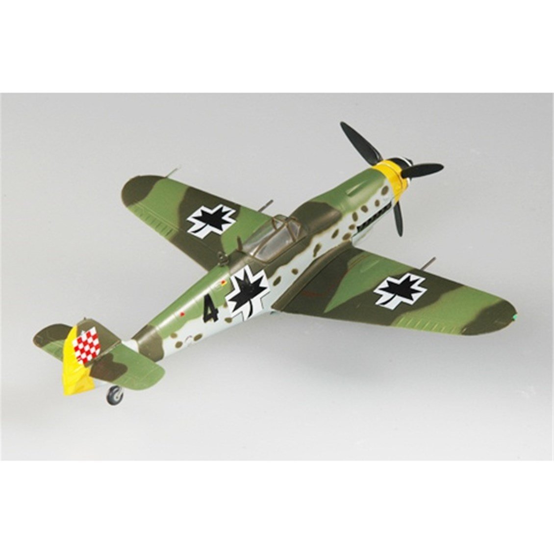 Easy Hobby 37202 1/72 Ölçek, BF-109G-10 1945 Croatia Savaş Uçağı, Sergilemeye Hazır Plastik Model