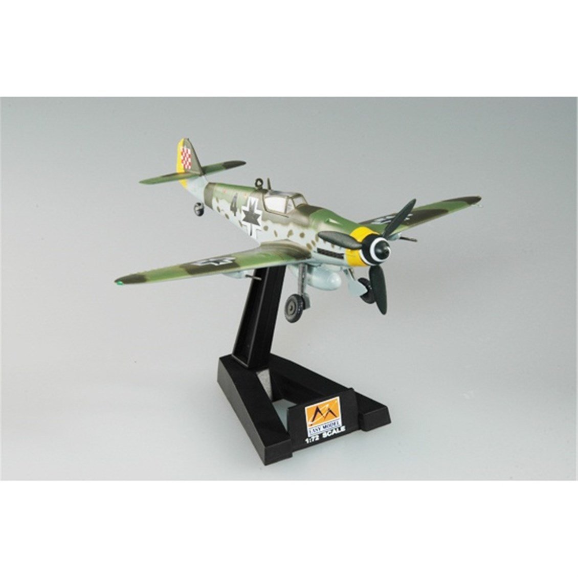 Easy Hobby 37202 1/72 Ölçek, BF-109G-10 1945 Croatia Savaş Uçağı, Sergilemeye Hazır Plastik Model