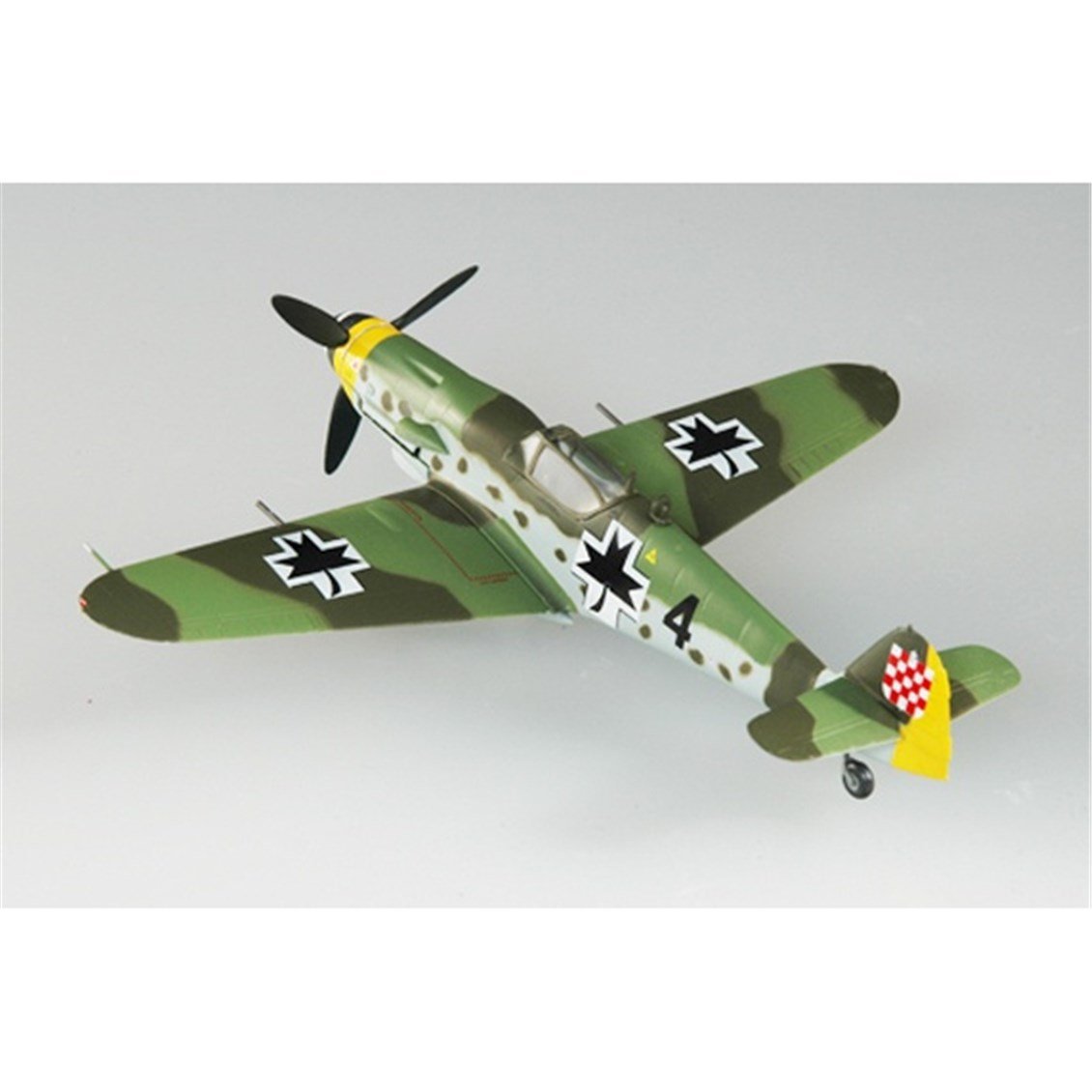 Easy Hobby 37202 1/72 Ölçek, BF-109G-10 1945 Croatia Savaş Uçağı, Sergilemeye Hazır Plastik Model
