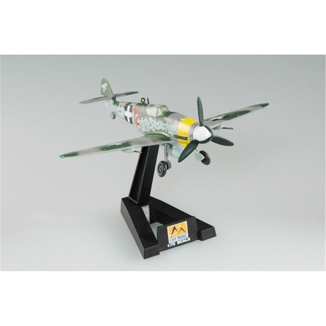 Easy Hobby 37204 1/72 Ölçek, BF-109G-10 Hungrian 1945 Savaş Uçağı, Sergilemeye Hazır Plastik Model