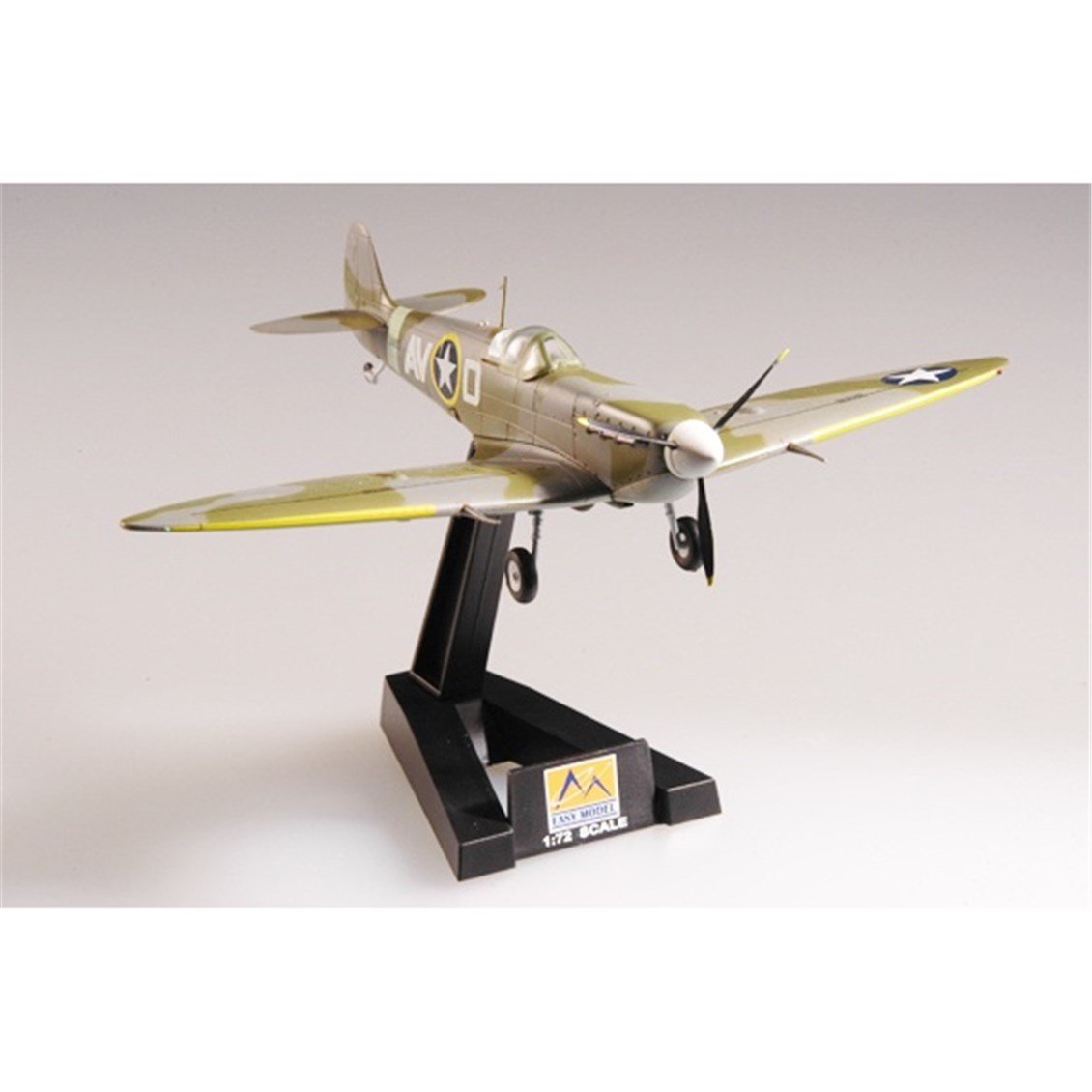 Easy Hobby 37215 1/72 Ölçek, Spitfire Mk VB USAF 4FG 1942 Savaş Uçağı, Sergilemeye Hazır Plastik Model