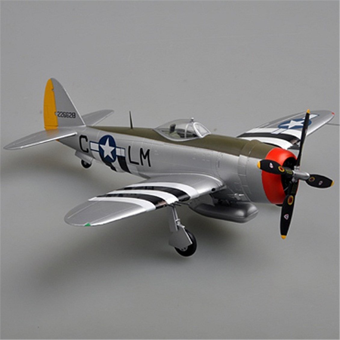 Easy Hobby 39307 1/72 Ölçek, P-47D 62FS,56FG Savaş Uçağı, Sergilemeye Hazır Plastik Model