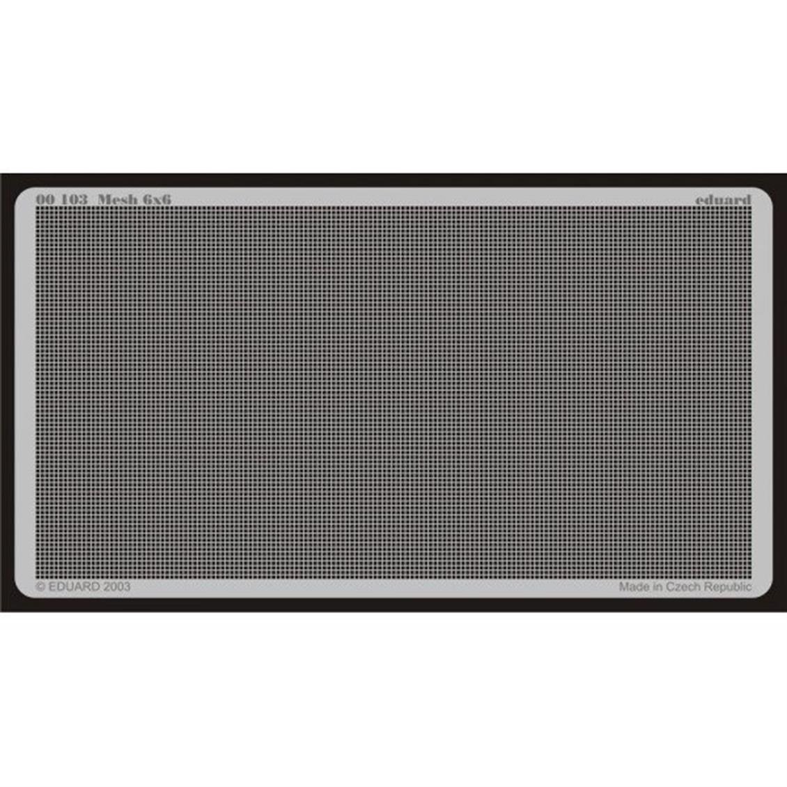 Eduard 00103 Mesh 6X6 Maket Detay Seti