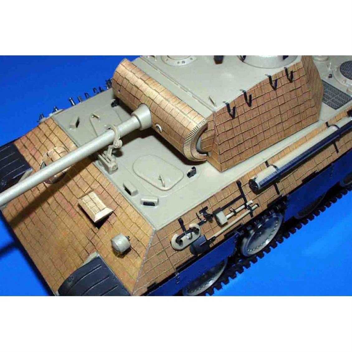 Eduard 35425 1/35 Ölçek, Zimmerit Panther Ausf.A For Tamı