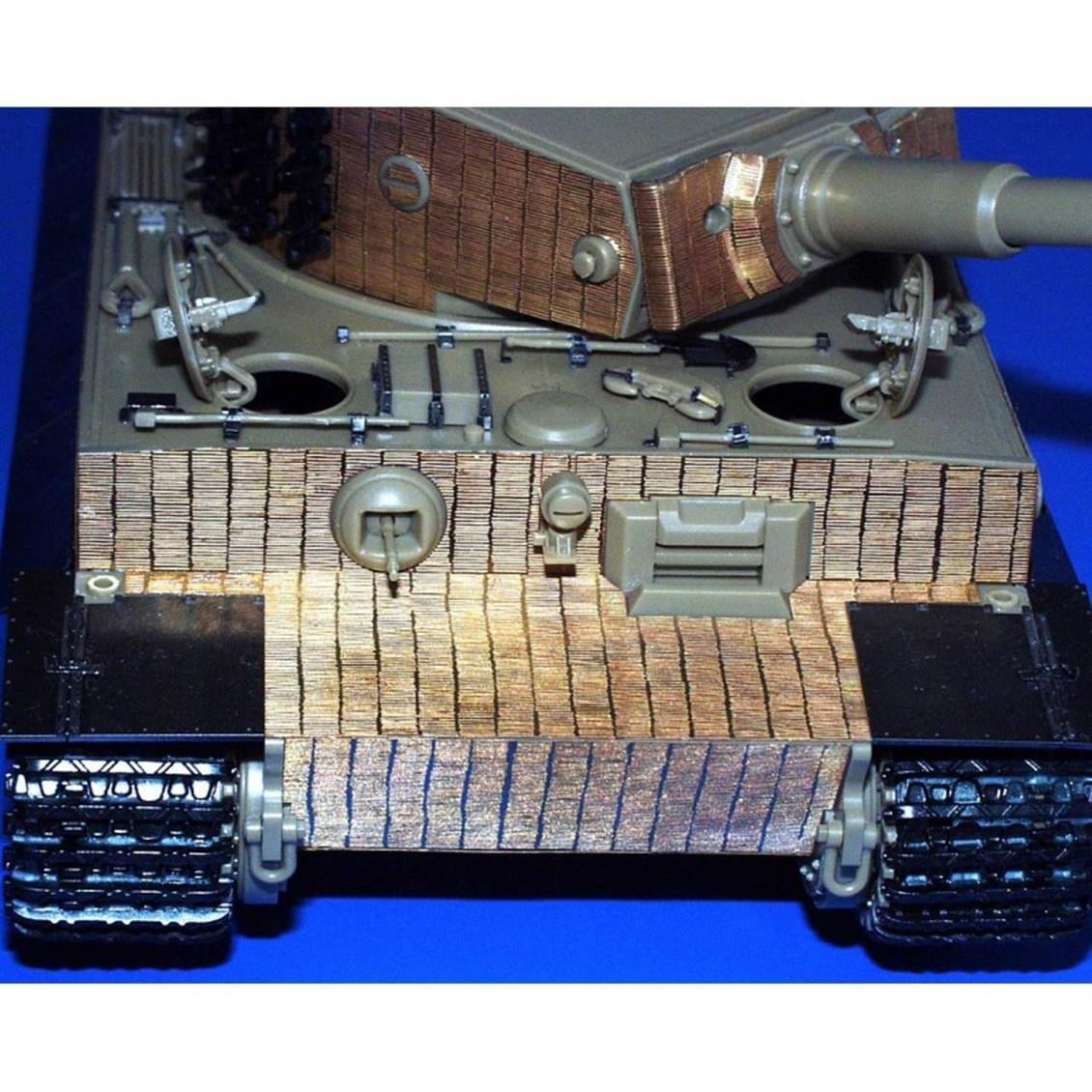 Eduard 35442 1/35 Ölçek, Zimmerit Tiger I Late For Tamıya