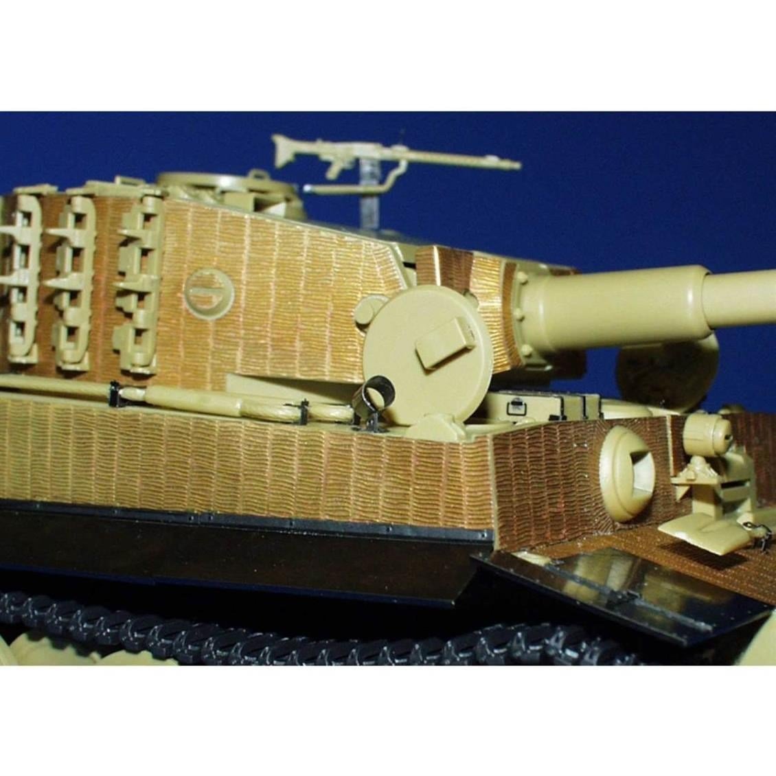 Eduard 35521 1/35 Ölçek, Zimmerit Tiger I Mid. Production