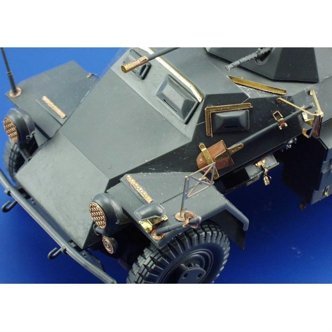 Eduard 35548 1/35 Ölçek, Sd.Kfz.222 For Tamıya Maket Deta