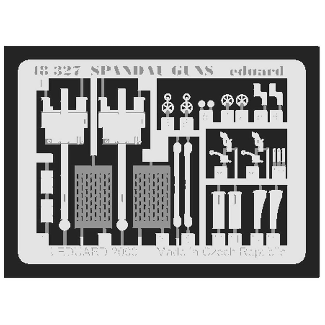 Eduard 48327 1/48 Ölçek, Spandau Guns Wwı Maket Detay Set