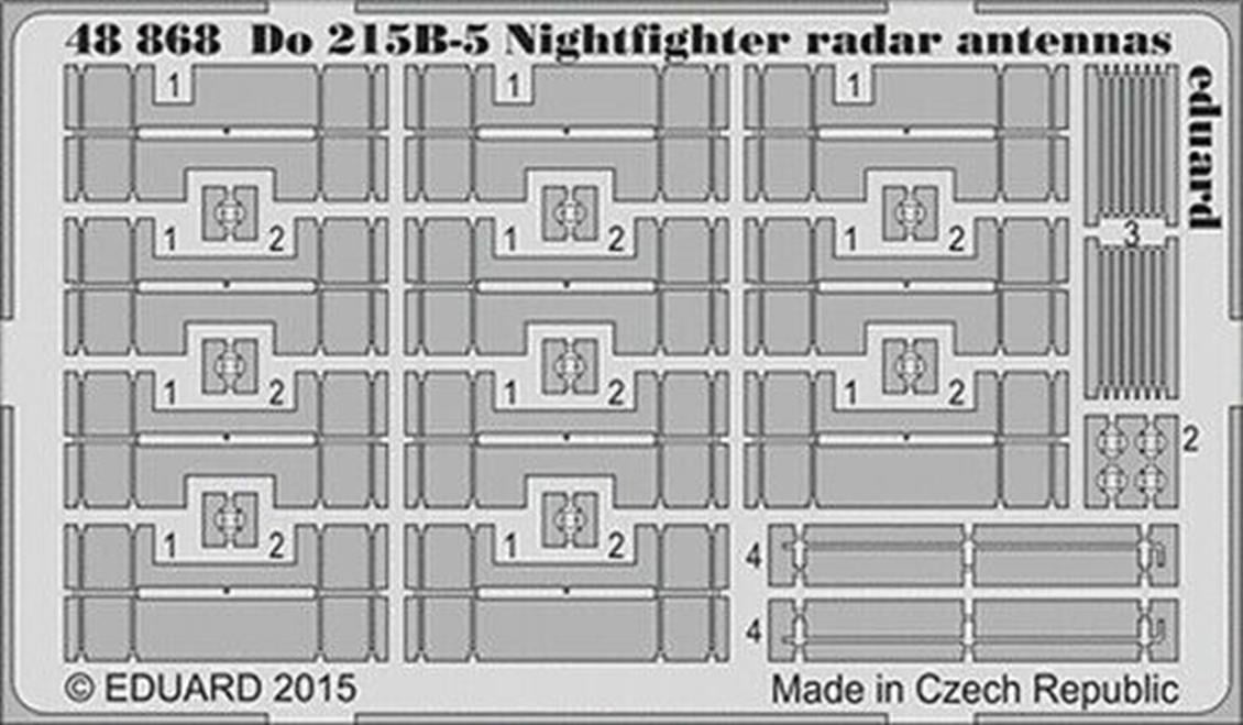 Eduard 48868 1/48 Ölçek, Do 215B-5 Nightfighter Radar Ant