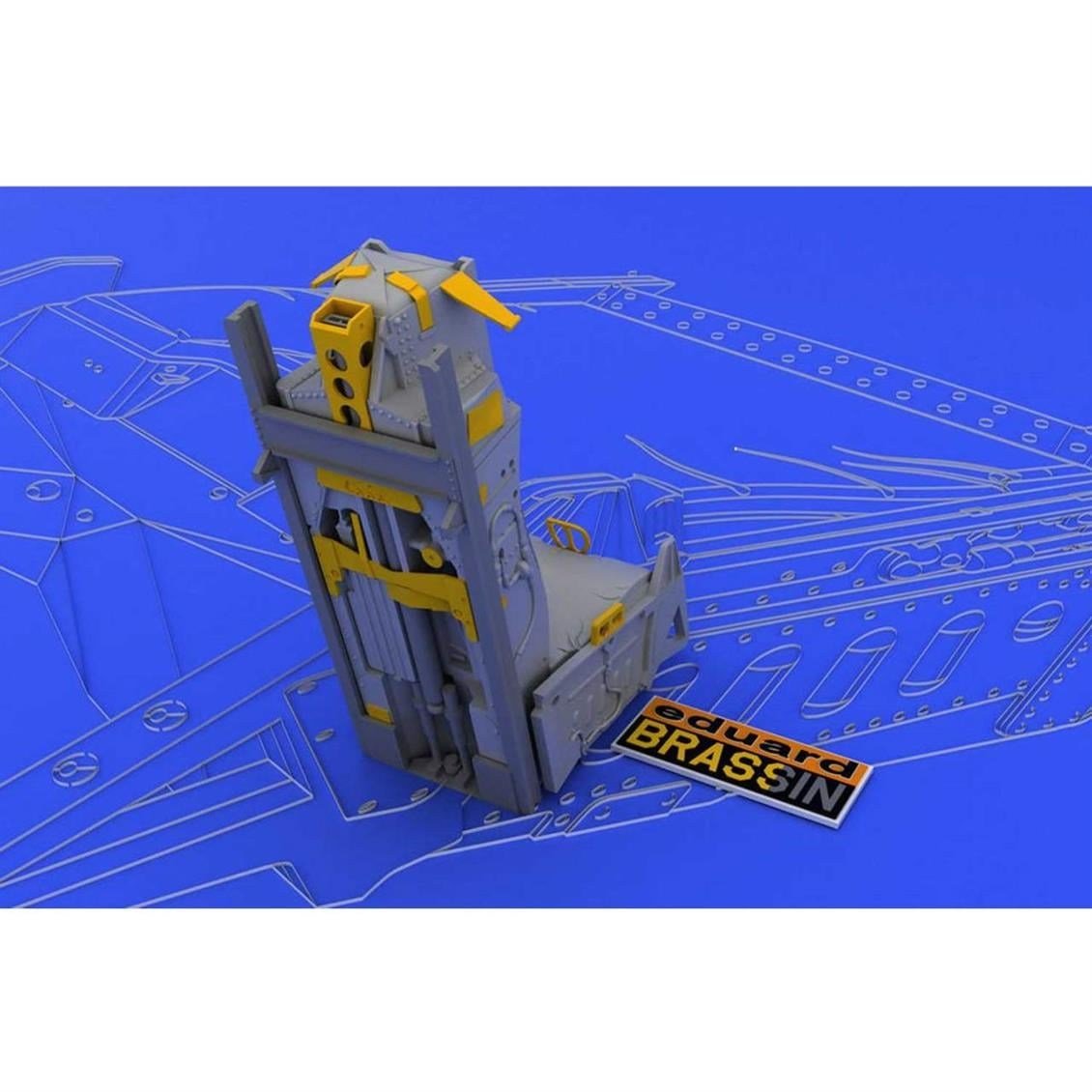 Eduard 648008 1/48 Ölçek, F-16 Late Seat For Tamıya Maket