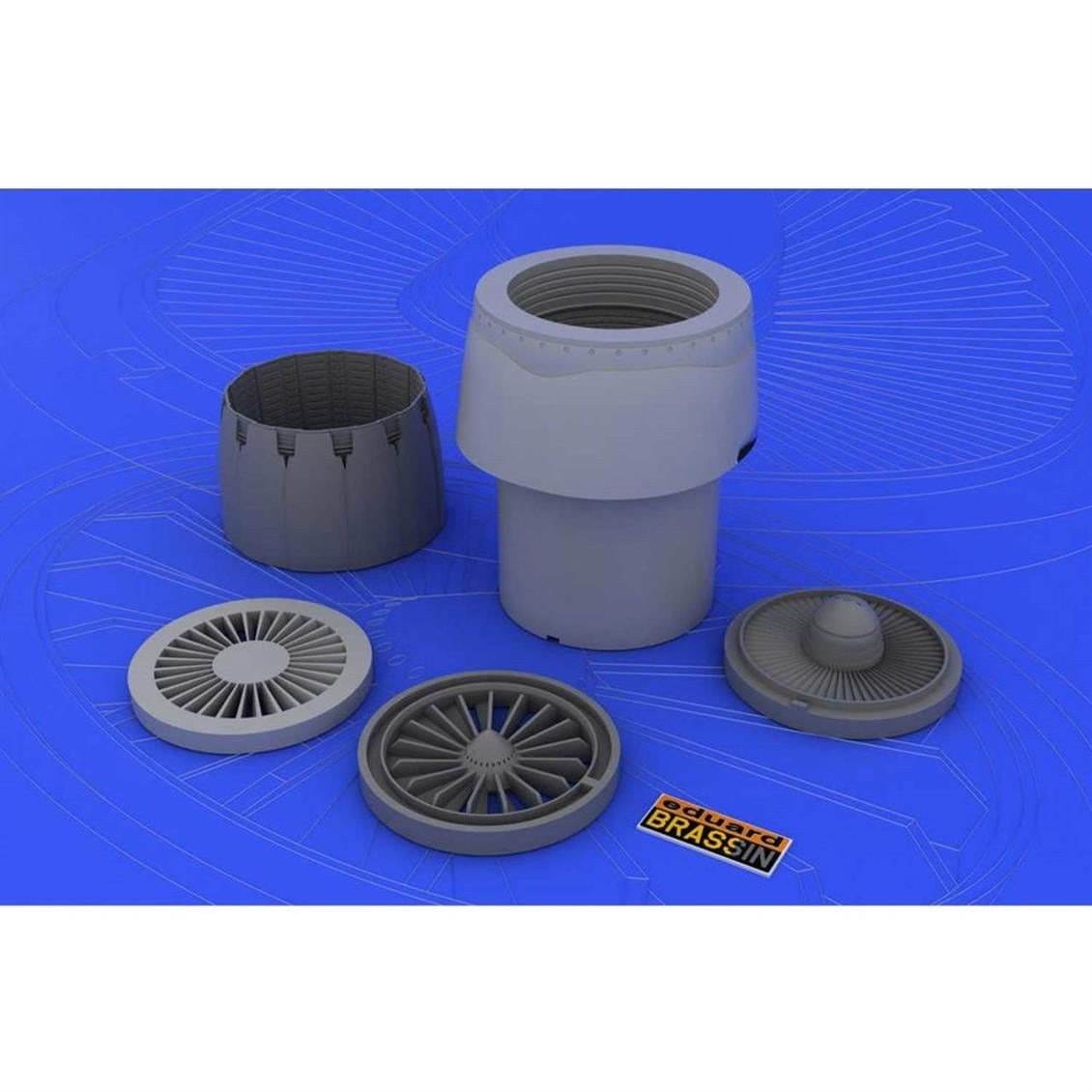 Eduard 648020 1/48 Ölçek, F-16Cj Block 50 Engine For Tamı