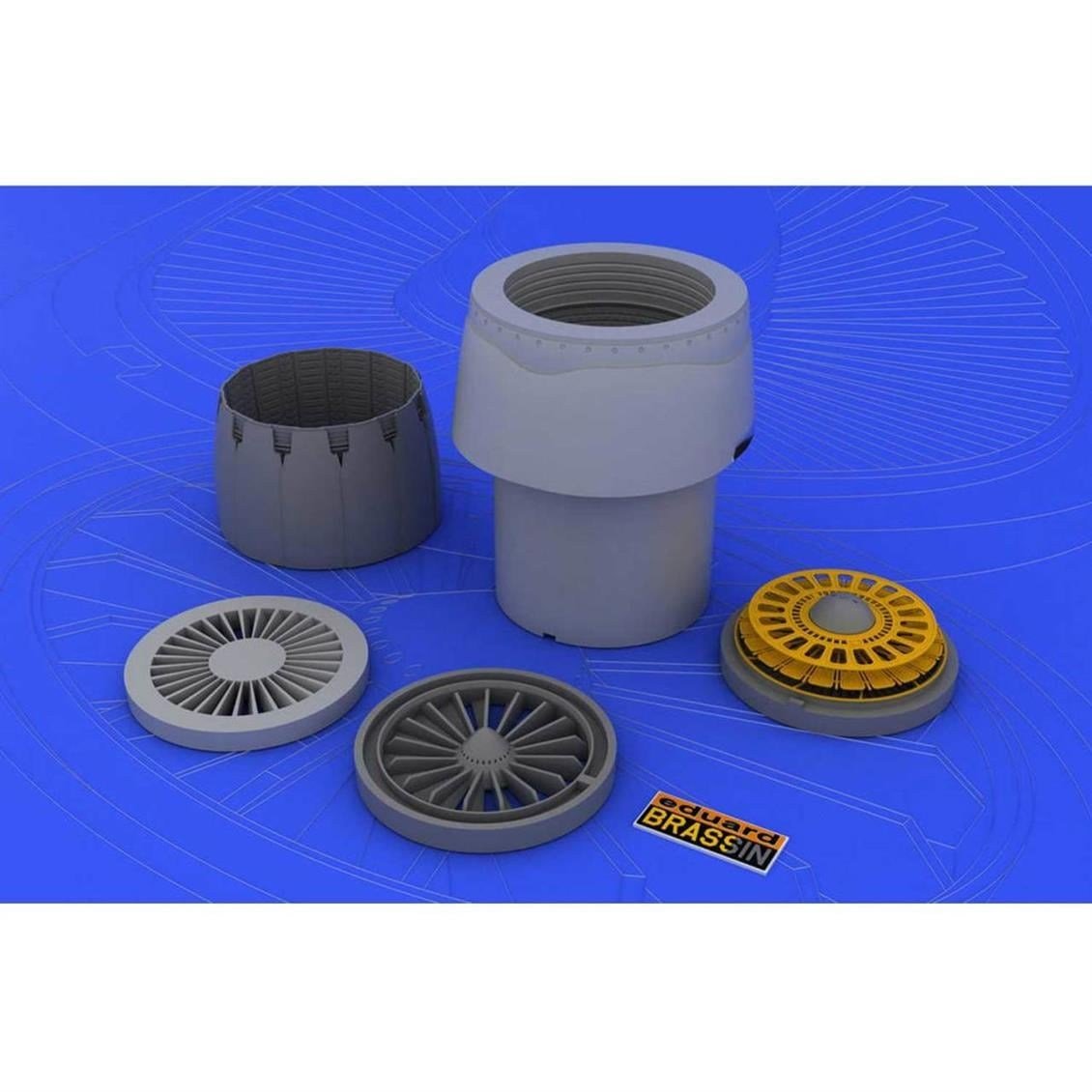 Eduard 648020 1/48 Ölçek, F-16Cj Block 50 Engine For Tamı