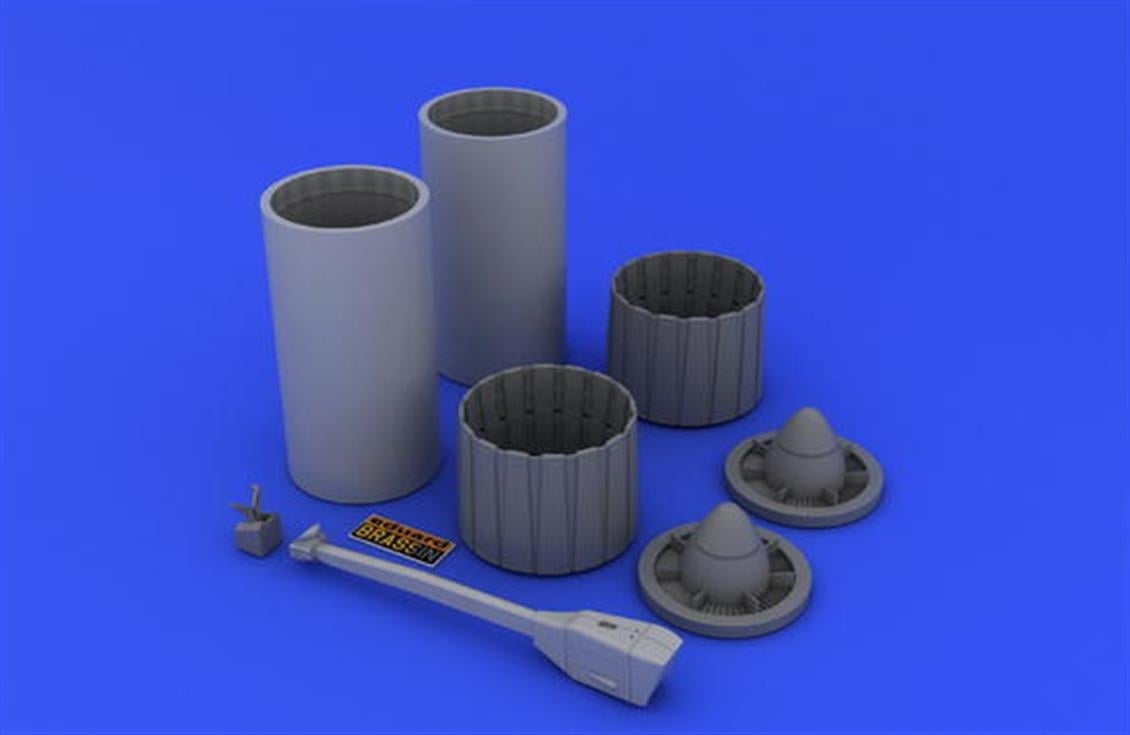 Eduard 648023 1/48 Ölçek, F-4 Exhaust Nozzles Late For Ha