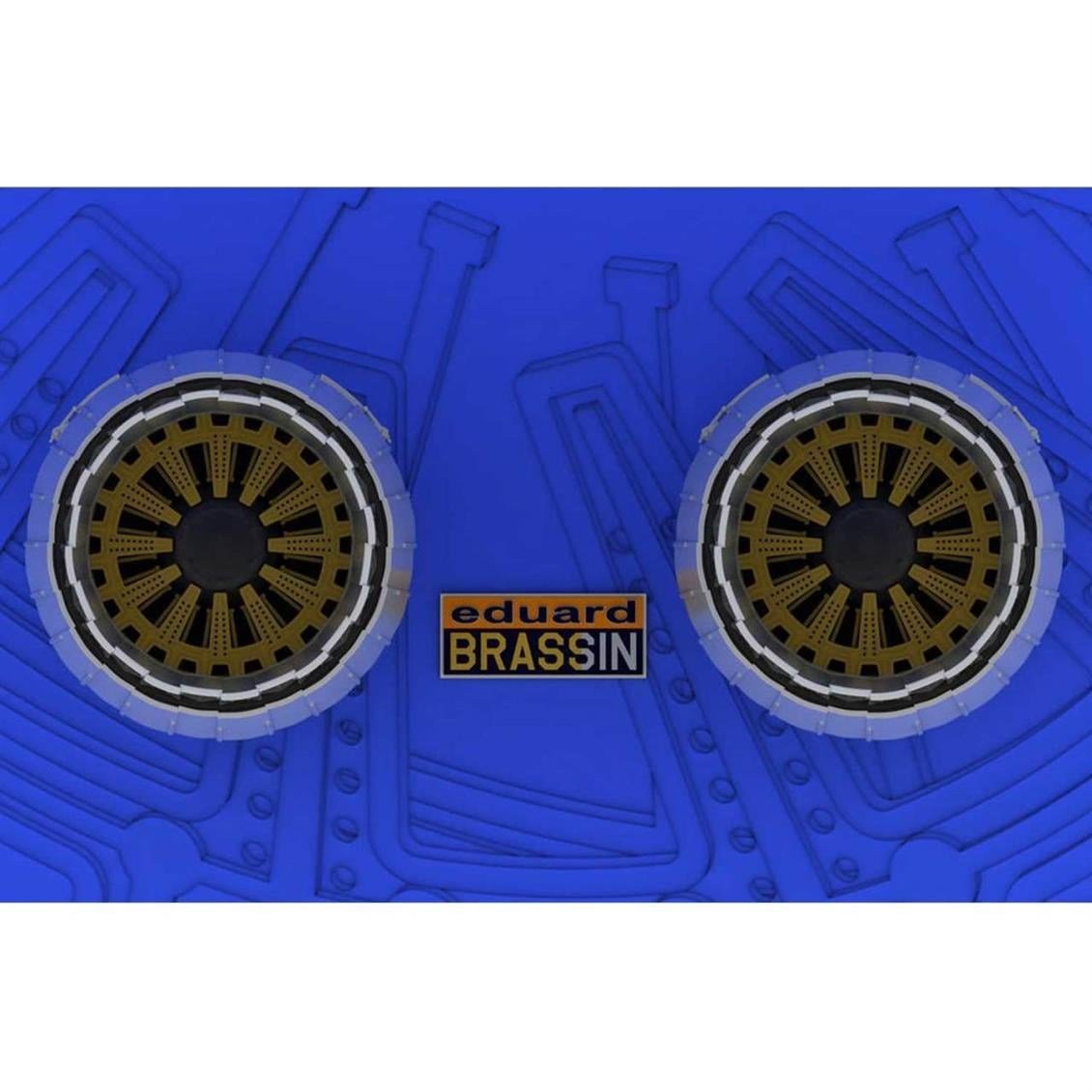 Eduard 648044 1/48 Ölçek, Mig-29 Exhaust Nozzles For Acad