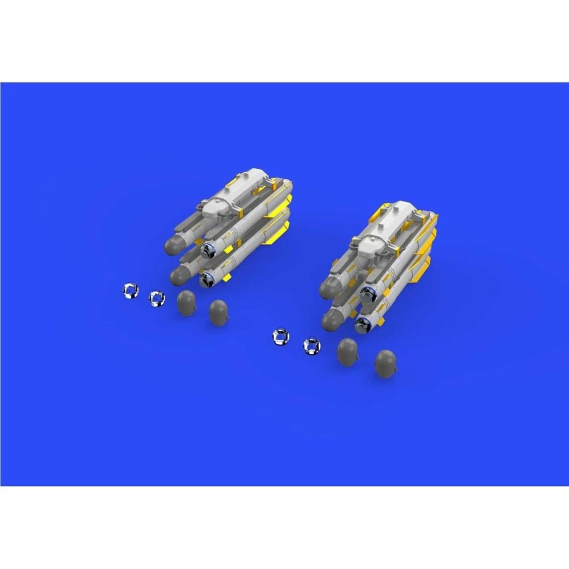 Eduard 648280 1/48 Ölçek, Agm-114 Hellfire Maket Detay Se