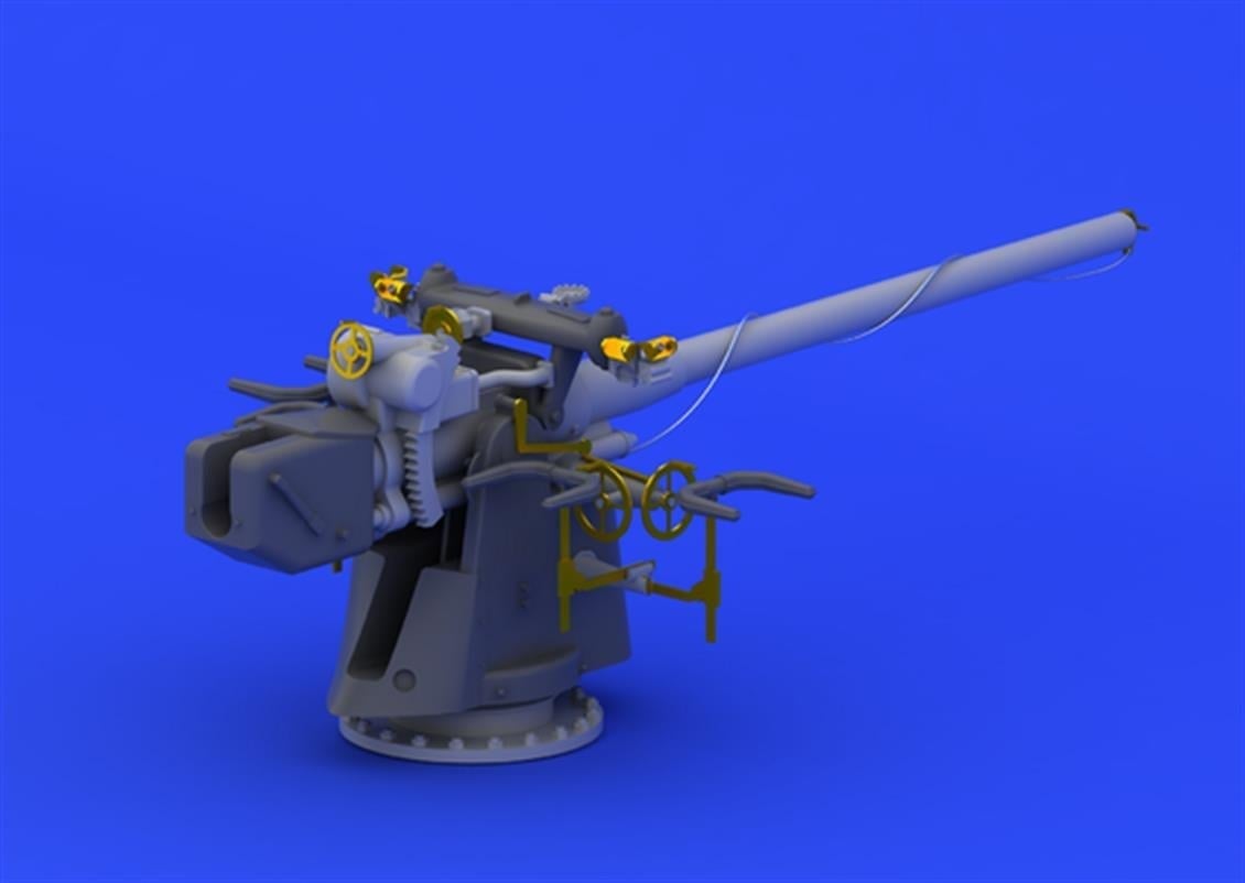 Eduard 672053 1/72 Ölçek, German Submarine 10,5Cm Gun For