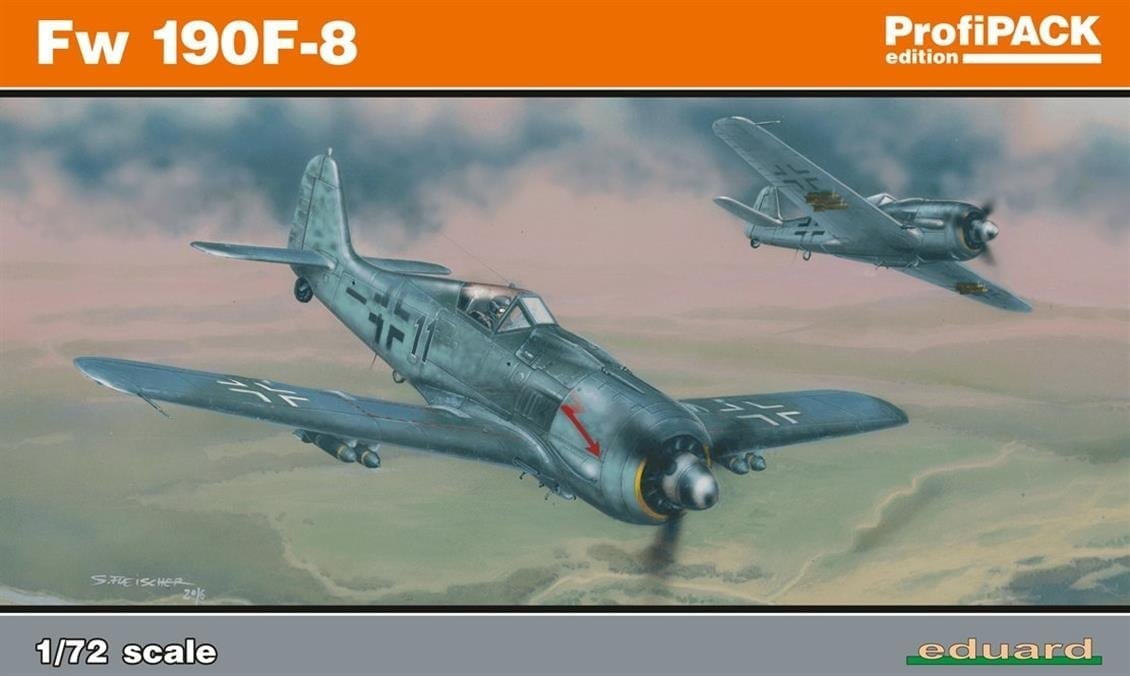 Eduard 70119 1/72 Ölçek, Fw 190F-8 Uçak Maketi