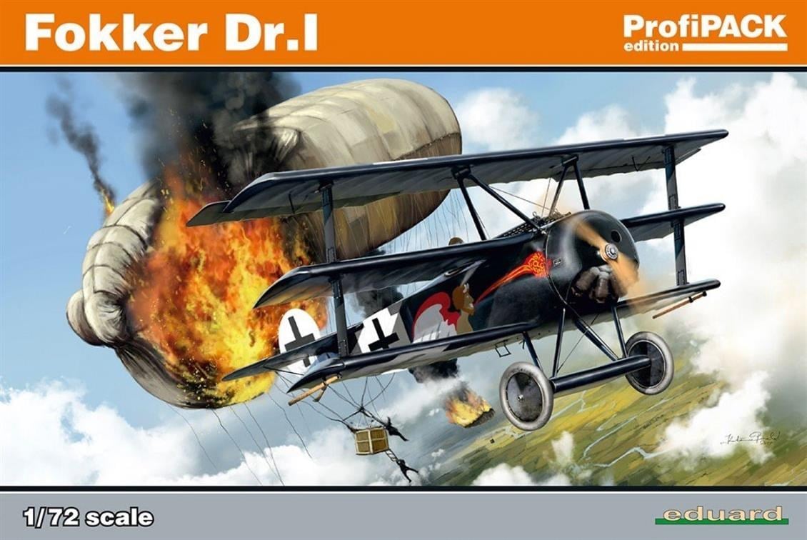 Eduard 7039 1/72 Ölçek, Fokker Dr.I Uçak Maketi