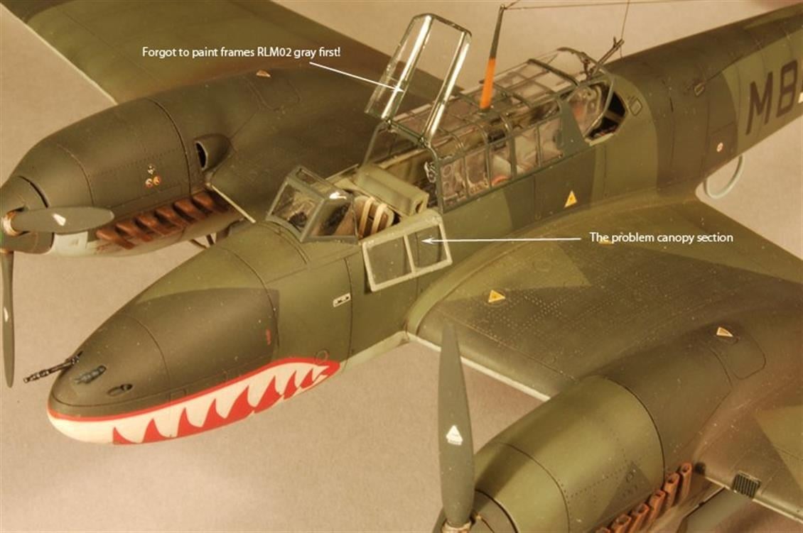 Eduard 8201 1/48 Ölçek, Bf 110C Uçak Maketi