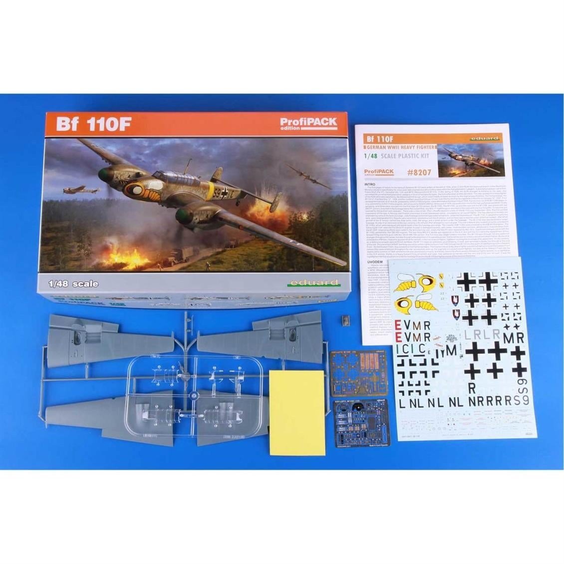 Eduard 8207 1/48 Ölçek, Bf 110F Uçak Maketi