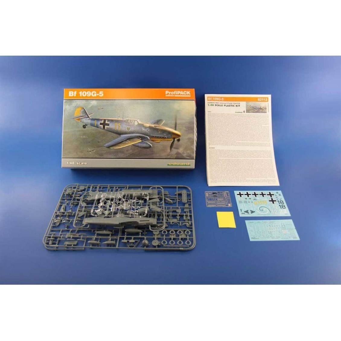 Eduard 82112 1/48 Ölçek, Bf 109G-5 Uçak Maketi