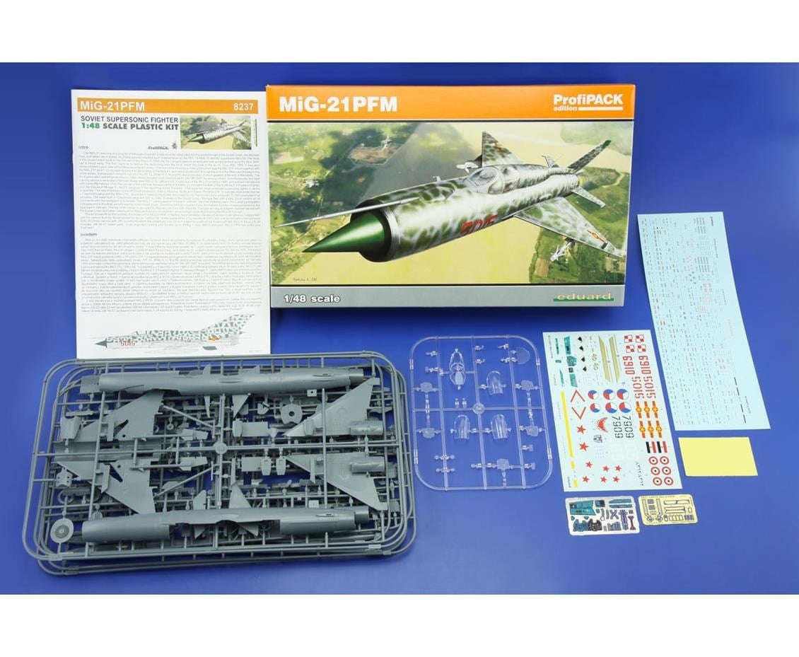 Eduard 8237 1/48 Ölçek, Mig-21Pfm Uçak Maketi