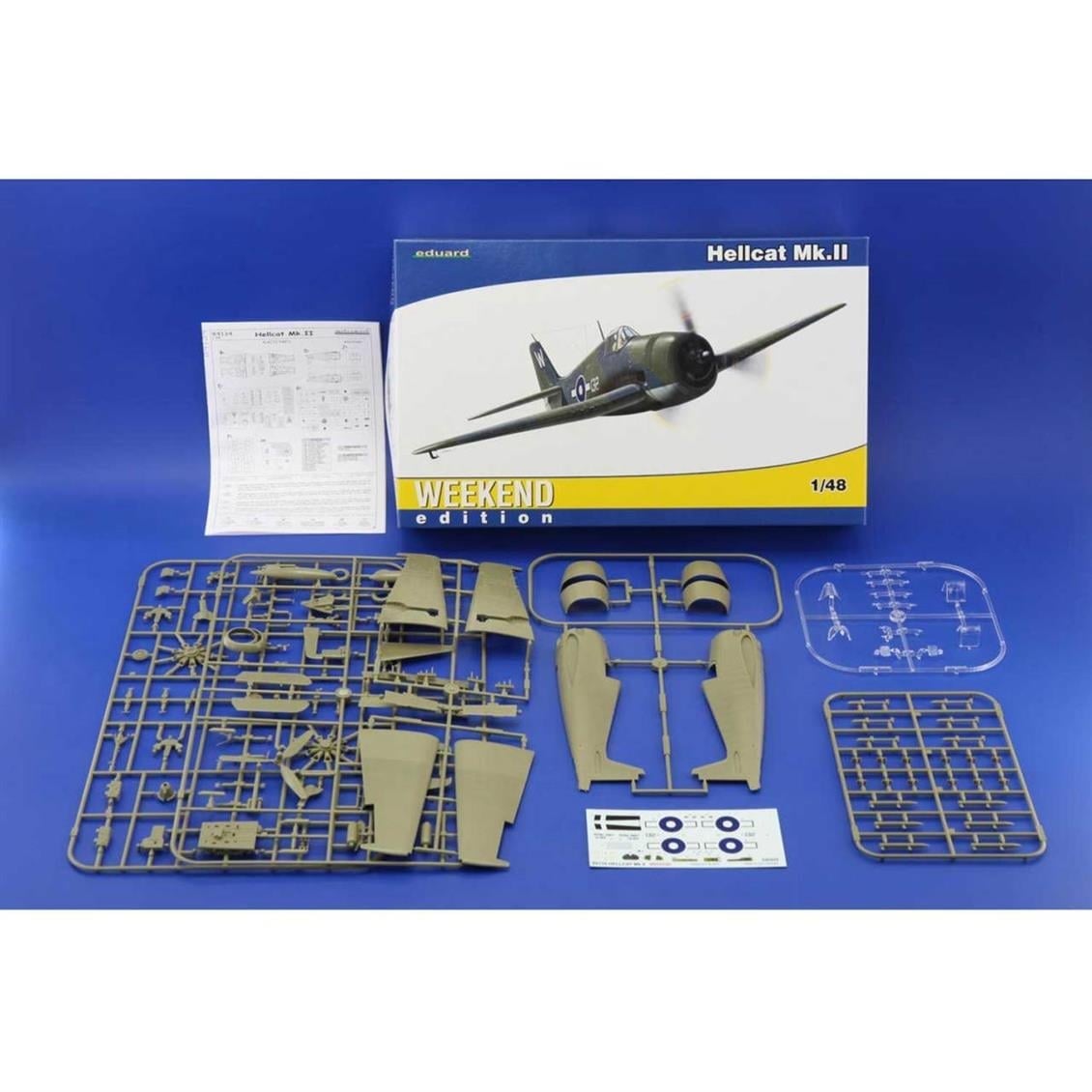 Eduard 84134 1/48 Ölçek, Hellcat Mk.Iı Uçak Maketi