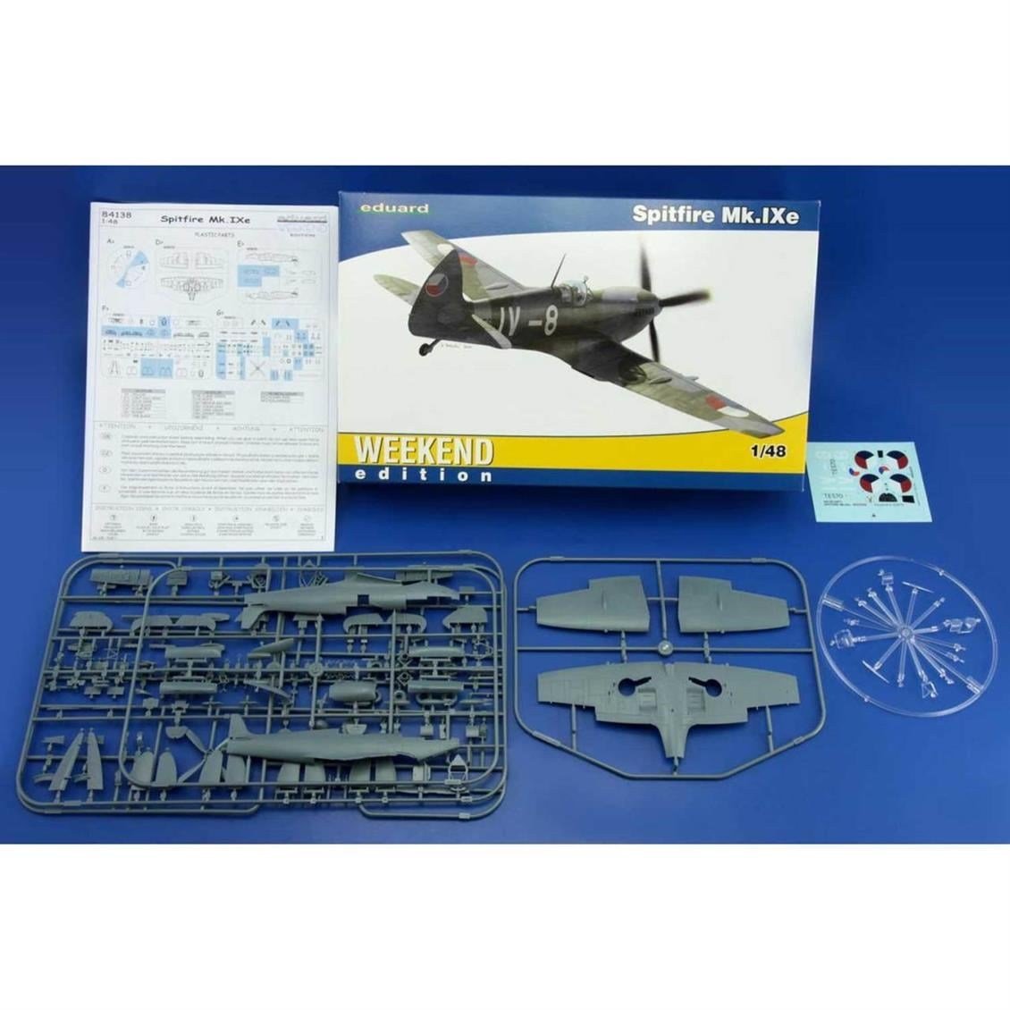 Eduard 84138 1/48 Ölçek, Spitfire Mk.Ixe Uçak Maketi