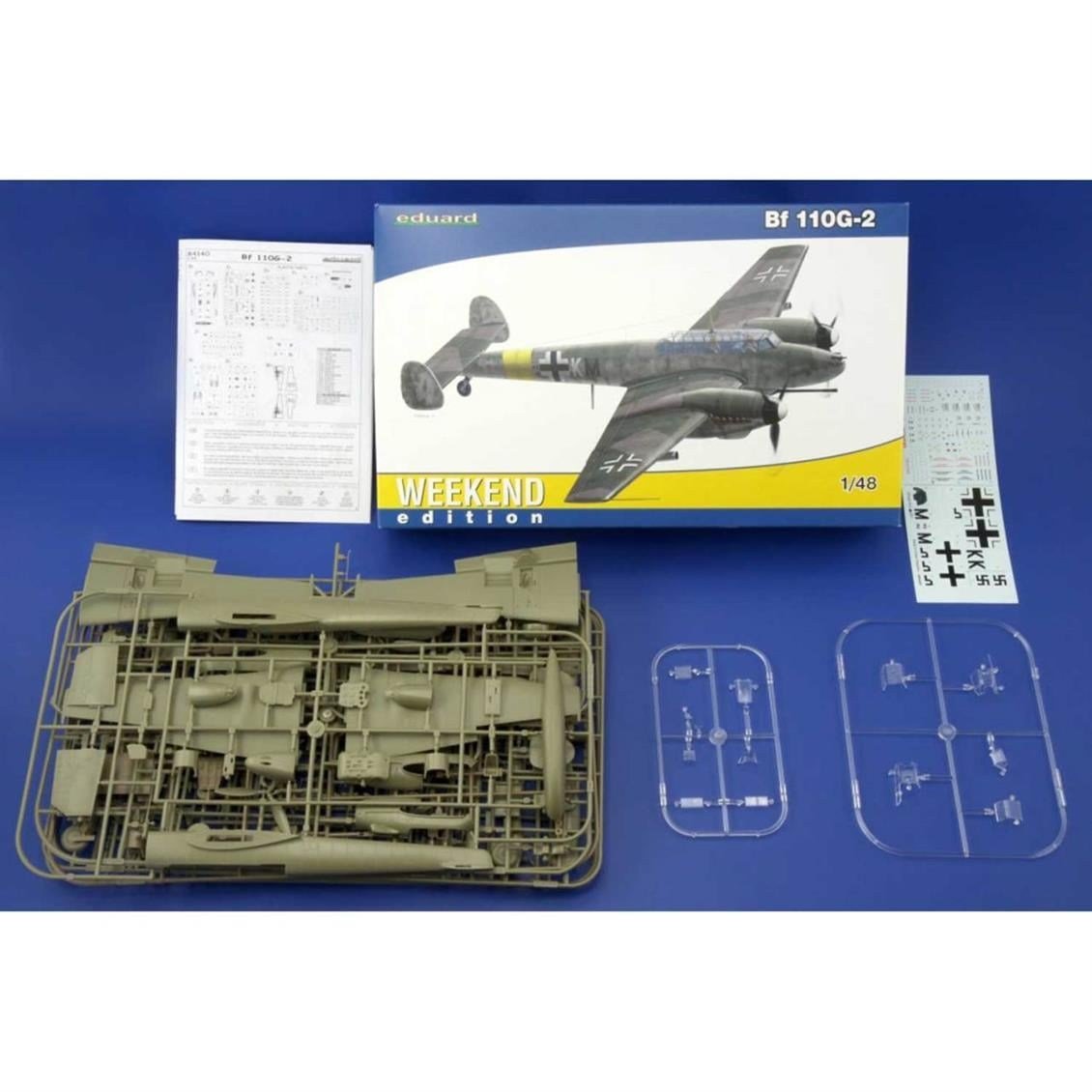 Eduard 84140 1/48 Ölçek, Bf 110G-2 Uçak Maketi